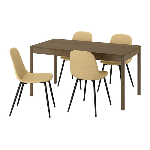 TONSTAD / NORDMANSSKÄR, table and 4 chairs. 1 of 7 open dialog