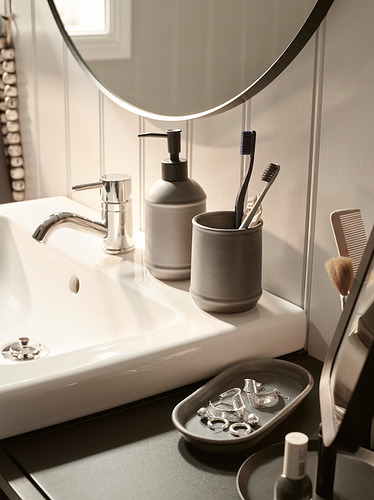 TVÅLSJÖN, 3-piece bathroom set 3 of 3 open dialog