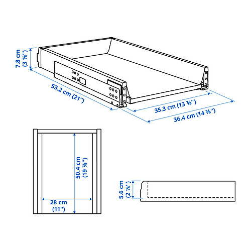 MAXIMERA, drawer, low 8 of 8 open dialog