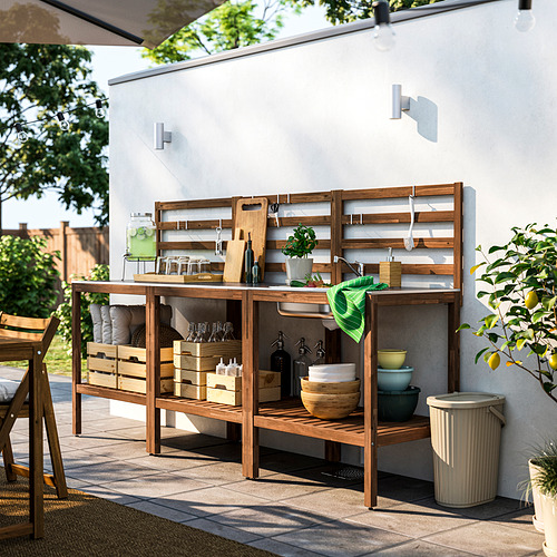NÄMMARÖ, kitchen with sink unit, outdoor. 2 of 5 open dialog