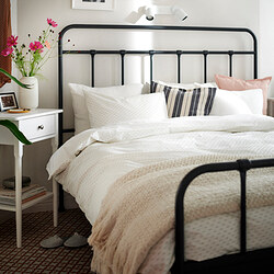 Ilustración de medidas - BANDKNIPPE Funda edredón y fundas almohada para cama doble