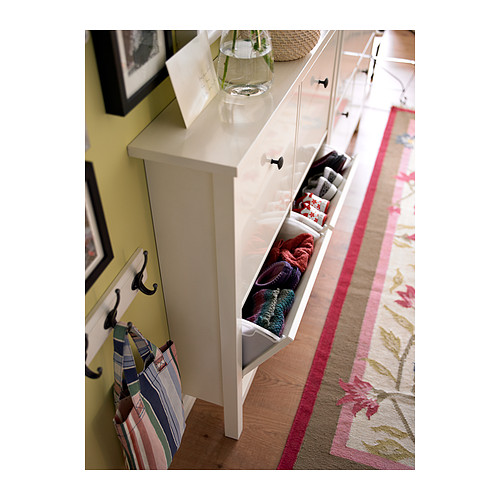 HEMNES zapatero con 4 compartimentos