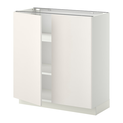 METOD, base cabinet with shelves/2 doors 1 of 1 open dialog