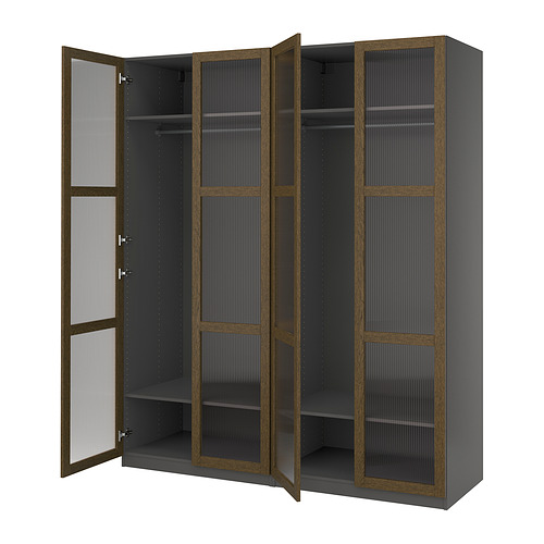 PAX / TONSTAD, wardrobe combination 1 of 6 open dialog