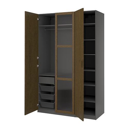 PAX / TONSTAD, wardrobe combination 1 of 5 open dialog