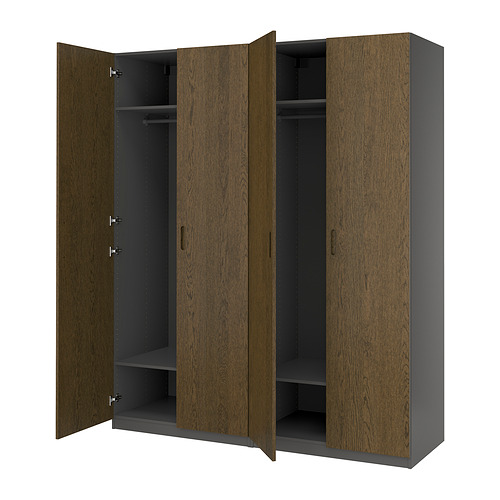 PAX / TONSTAD, wardrobe combination 1 of 6 open dialog