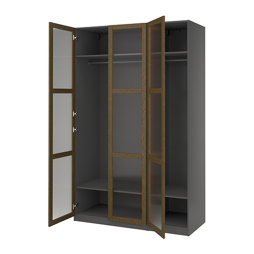 PAX / TONSTAD, wardrobe combination 1 of 6 open dialog