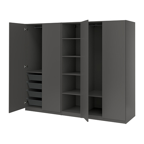 PAX / FORSAND, wardrobe combination 1 of 4 open dialog