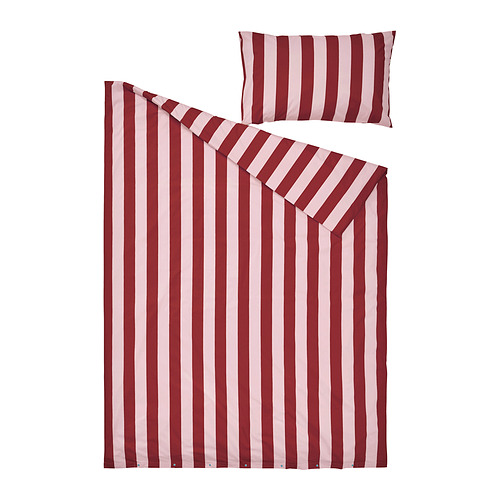 SLÅNHÖSTMAL, duvet cover and pillowcase(s). 2 of 2 open dialog