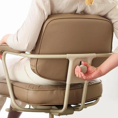 IKEA Mallorca - ALEFJÄLL office chair, Grann beige