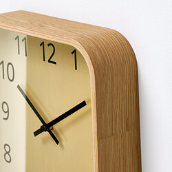 SKOGSSVALA wall clock