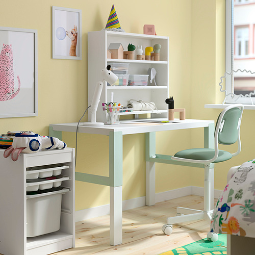 PÅHL, desk with add-on unit. 2 of 6 open dialog