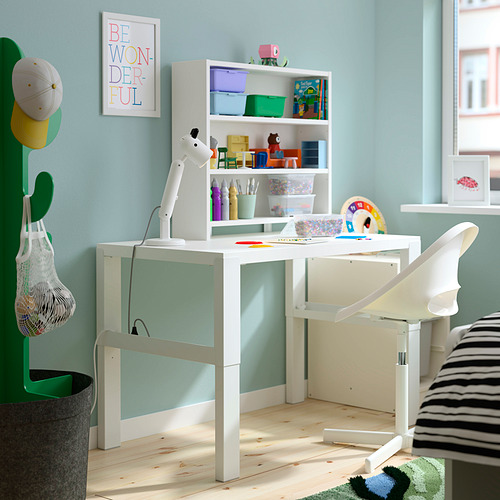 PÅHL, escritorio con estantería. 2 de 7 open dialog