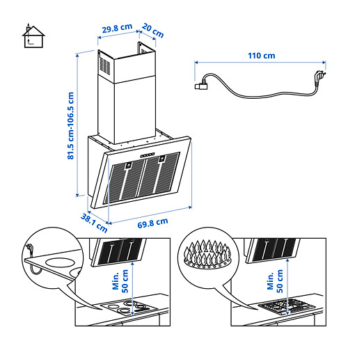 BEMÖTA, extractor de pared 8 de 9 open dialog