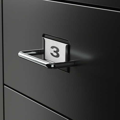 HELMER, cajonera con ruedas. 6 de 7 open dialog