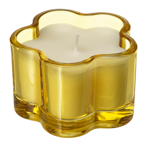 MORKULLA, scented candle in glass. 2 of 6 open dialog