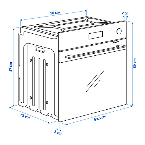 SPJUTBO, horno con ventilador aire forzado. 2 de 2 open dialog