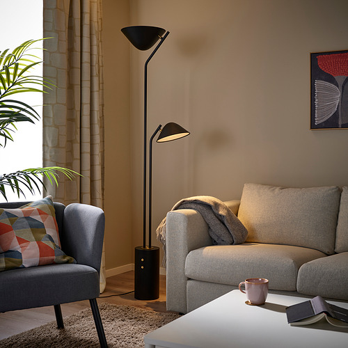 TRÅDNATE, Lámpara luz indirecta/lectura. 2 de 7 open dialog