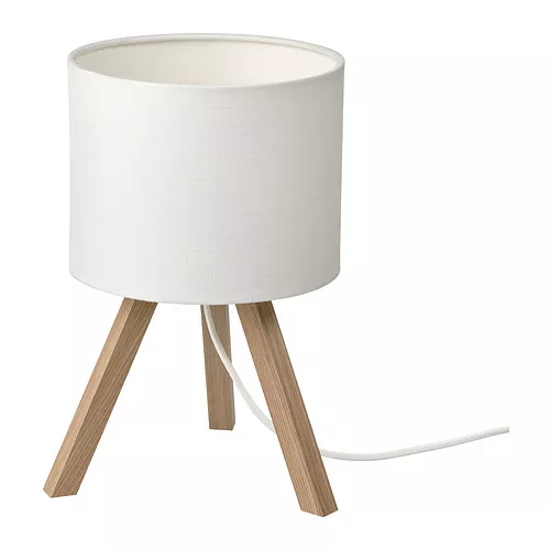 IKEA Ibiza - STORSEGEL table lamp, ash/white