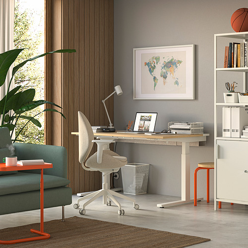 HATTEFJÄLL, office chair with armrests 8 of 16 open dialog
