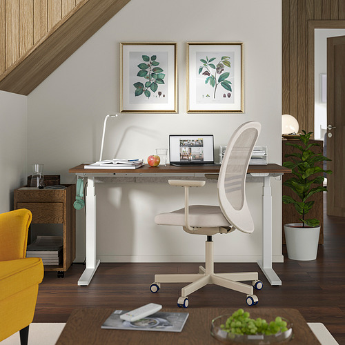 FLINTAN, office chair with armrests 5 of 9 open dialog