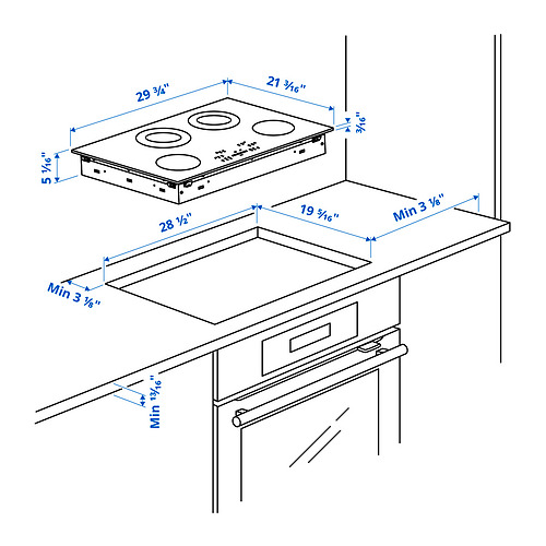 FROMMESTA, glass ceramic cooktop. 2 of 3 open dialog
