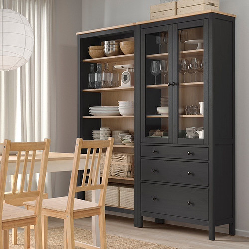HEMNES, storage combination w doors/drawers. 4 of 6 open dialog