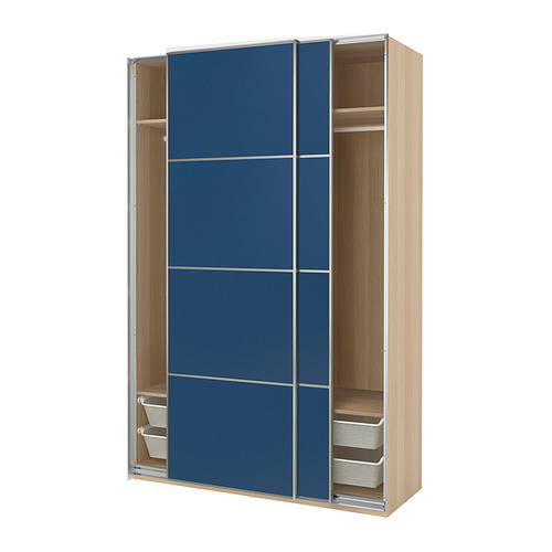 PAX / MEHAMN, wardrobe with sliding doors. 1 of 4 open dialog