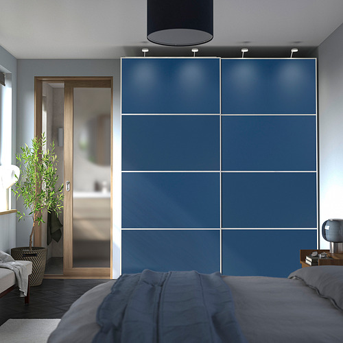 PAX / MEHAMN, armario con puertas correderas. 2 de 4 open dialog