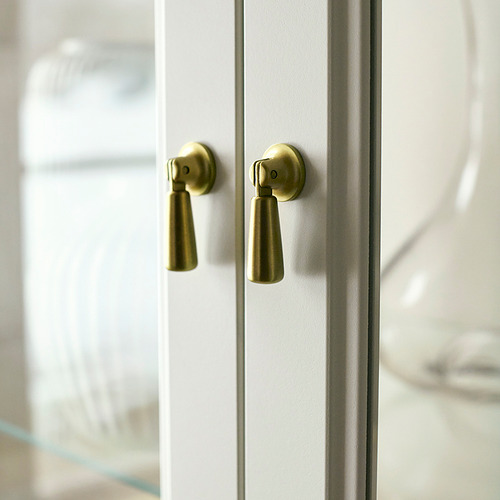 FÄRJKARL, glass-door cabinet. 5 of 6 open dialog