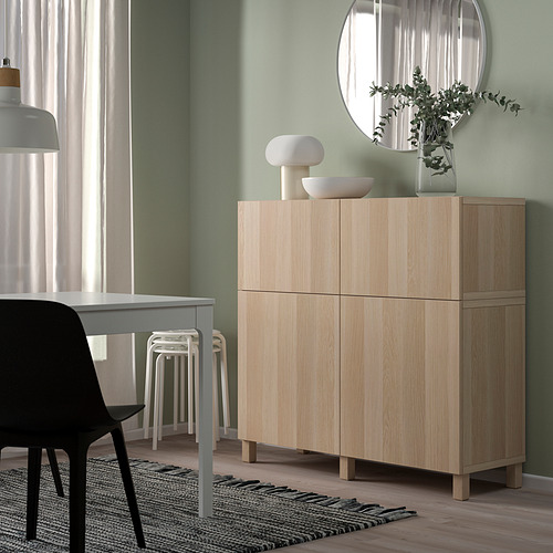 BESTÅ, sideboard with drawer runner, soft-closing 2 of 5 open dialog