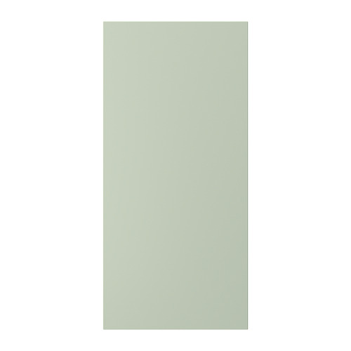 Un panel de cubierta de tablero de fibra STENSUND en verde. Es rectangular con acabado lacado.