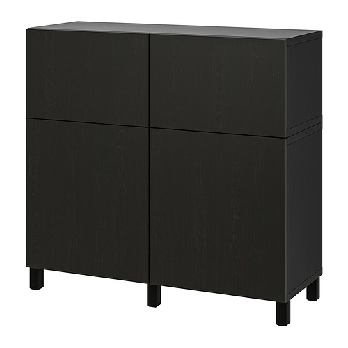BESTÅ, storage combination with drawer runner, push-open 1 of 6 open dialog