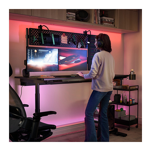 MÅLOMRÅDE, gaming desk sit/stand. 13 of 13 open dialog