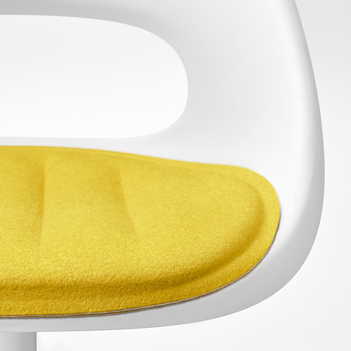LOBERGET / MALSKÄR, swivel chair + pad. 4 of 5 open dialog