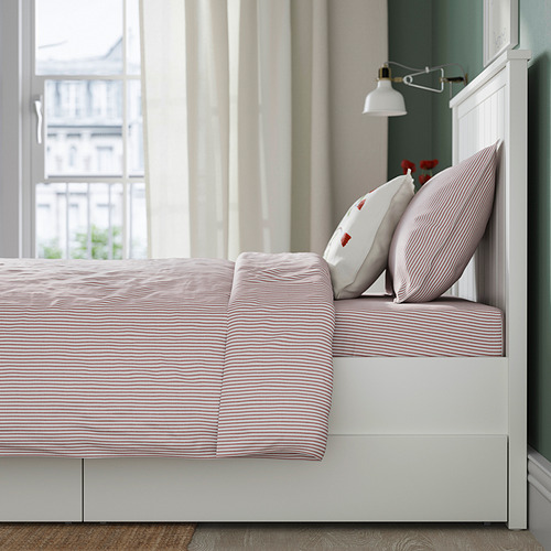 GULLABERG, bed frame with 2 storage boxes. 4 of 7 open dialog