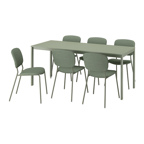 VIHALS / VIHALS, table and 6 chairs. 1 of 9 open dialog