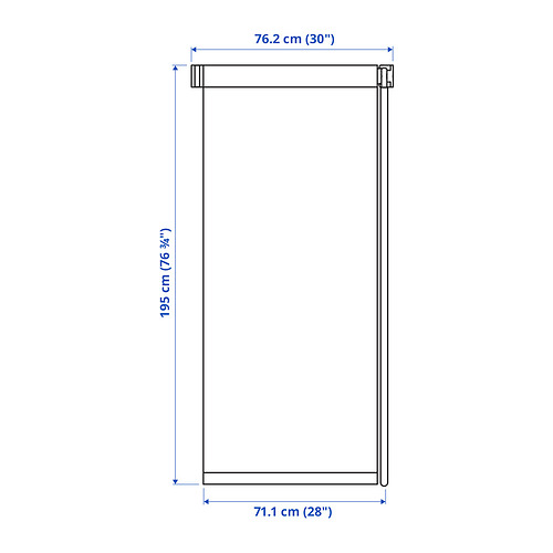 FRIDANS, black-out roller blind 9 of 9 open dialog