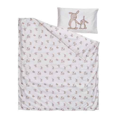 LEN, duvet cover 1 pillowcase f crib. 2 of 5 open dialog