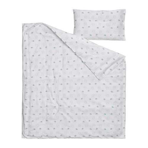 LEN, duvet cover 1 pillowcase f crib. 2 of 5 open dialog