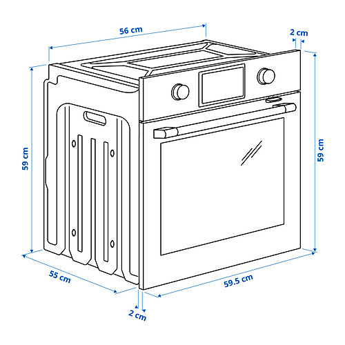 STENABY, horno con ventilador aire forzado. 7 de 7 open dialog