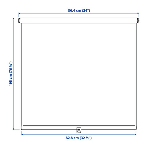 SANDVEDEL, roller blind 6 of 6 open dialog