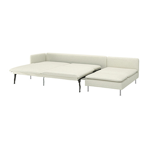 SÖDERHAMN, 4seat sofa bed with chaise longue. 2 of 6 open dialog