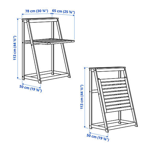 DJUPÖN, folding table 12 of 13 open dialog