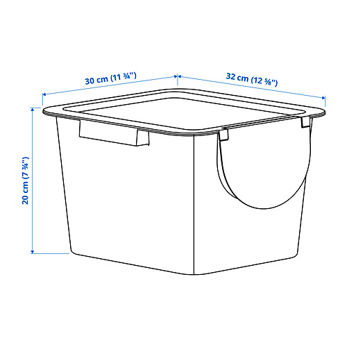 TRÖSKNING, bin with lid. 7 of 7 open dialog