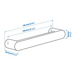 Measurement Illustration - HAMPHULT handle
