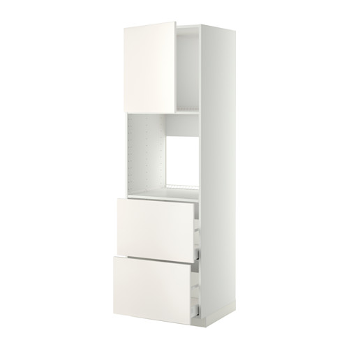 METOD / MAXIMERA, armario alto horno con puerta/2frent/2cajns 1 de 5 open dialog