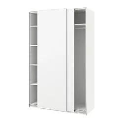 IKEA Tenerife - PAX/HASVIK armario, blanco, 150x66x236 cm