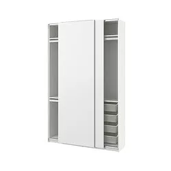 IKEA Tenerife - PAX/HASVIK armario, blanco, 150x43x236 cm