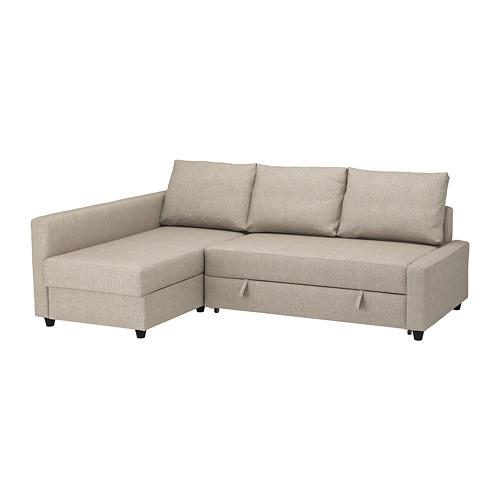 FRIHETEN sofá cama 3 plazas chaiselongue